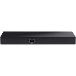 TRENDnet TPE-TG160g 16-Port Unmanaged Gigabit Ethernet PoE+ Switch, GREENnet technology, 246W PoE budget